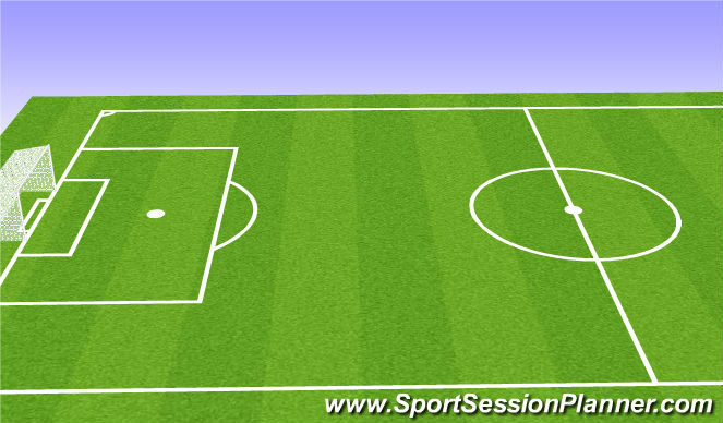 Football/Soccer Session Plan Drill (Colour): Screen 1