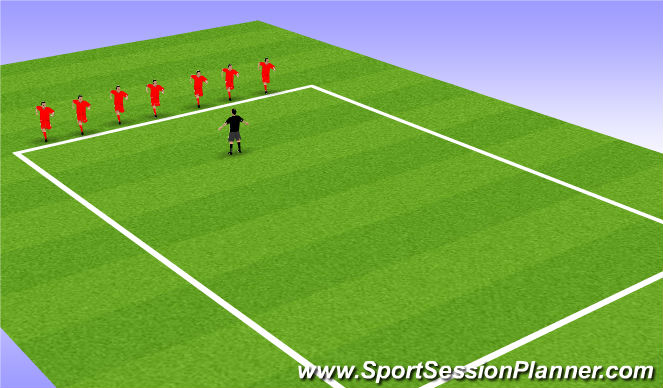Football/Soccer Session Plan Drill (Colour): Screen 3