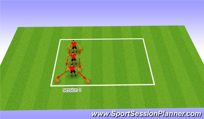 Fútbol Ejercicio del Plan de Sesiones (Color): Screen 2