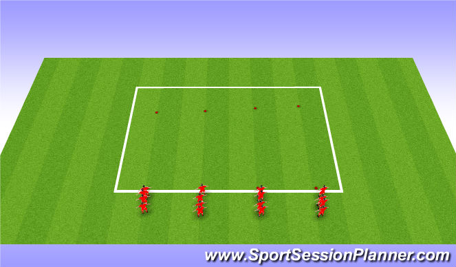 Football/Soccer Session Plan Drill (Colour): Screen 1