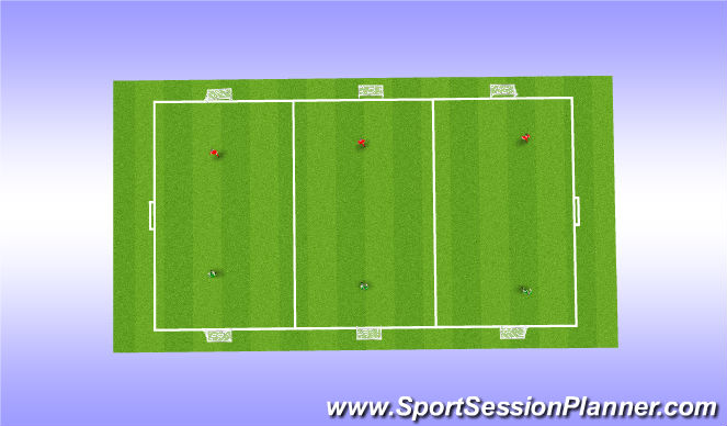 Football/Soccer Session Plan Drill (Colour): Screen 2