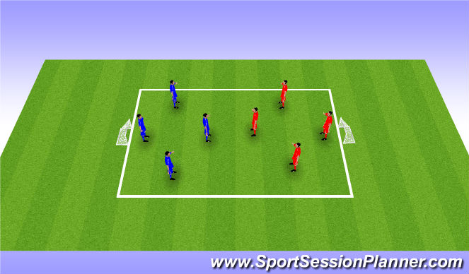 Football/Soccer Session Plan Drill (Colour): Game