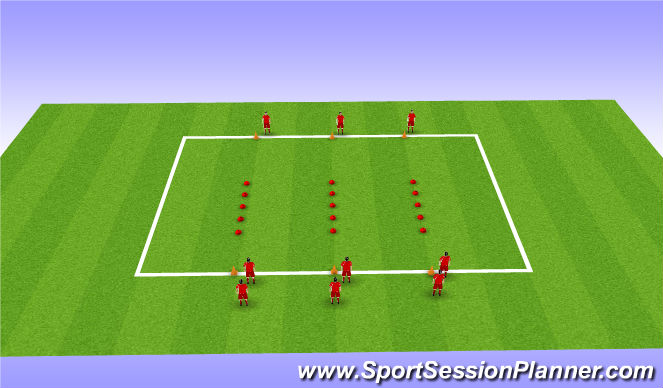 Football/Soccer Session Plan Drill (Colour): Screen 2