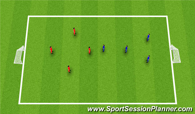 Football/Soccer Session Plan Drill (Colour): Game