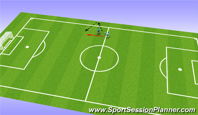 Football/Soccer Session Plan Drill (Colour): Screen 3