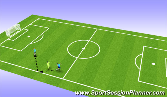 Football/Soccer Session Plan Drill (Colour): Screen 4