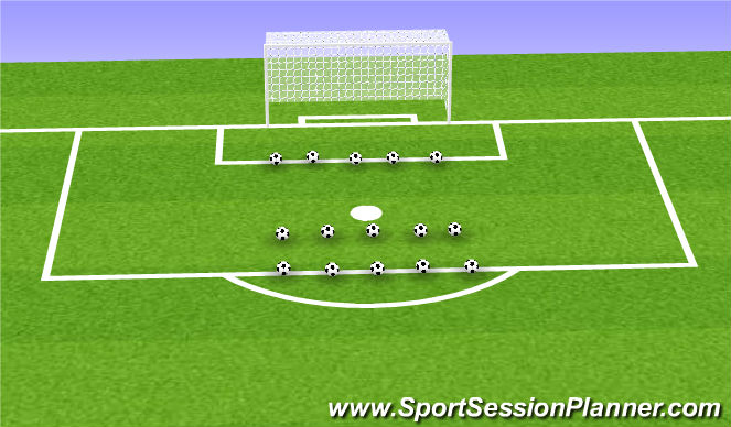 Football/Soccer Session Plan Drill (Colour): Screen 1