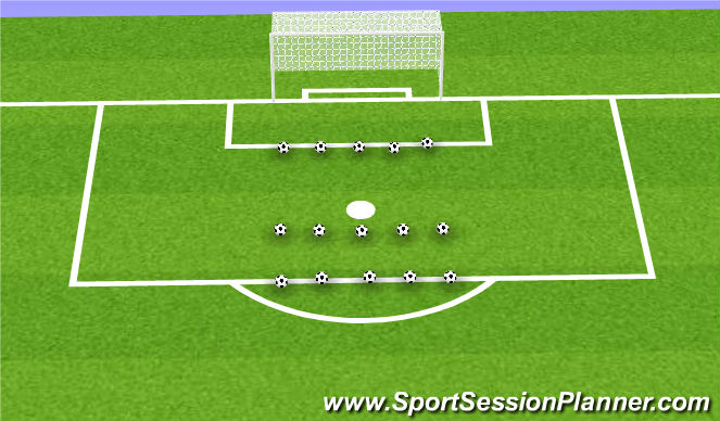 Football/Soccer Session Plan Drill (Colour): Screen 4
