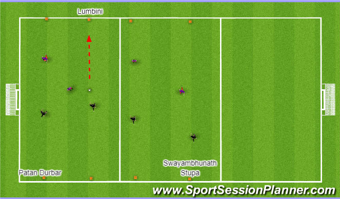 Football/Soccer Session Plan Drill (Colour): Our Heritage of National Pride