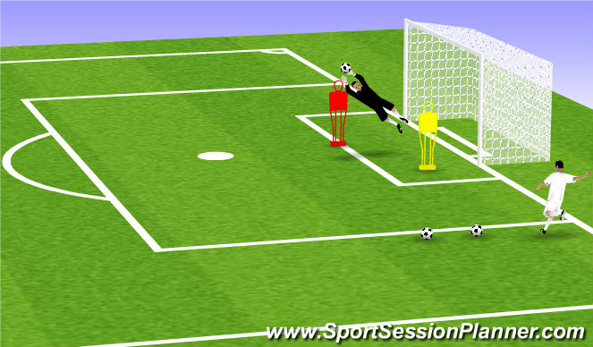 Football/Soccer Session Plan Drill (Colour): Screen 3