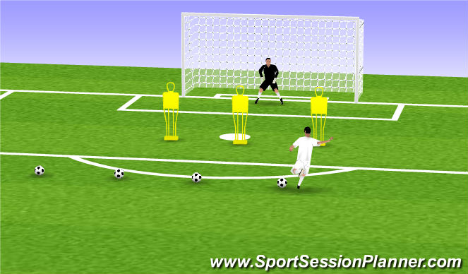 Football/Soccer Session Plan Drill (Colour): Screen 6