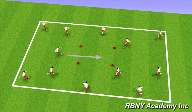 Football/Soccer Session Plan Drill (Colour): ACTIVITY 2