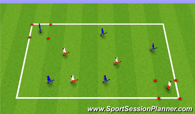 Football/Soccer Session Plan Drill (Colour): Doctor Doctor
