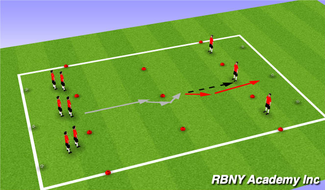 Football/Soccer Session Plan Drill (Colour): Main Theme