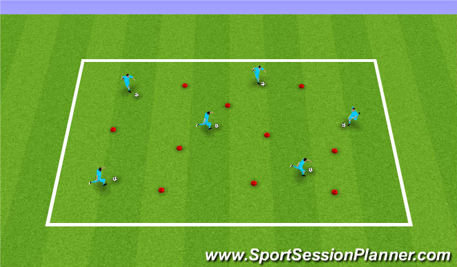 Football/Soccer Session Plan Drill (Colour): Game 2