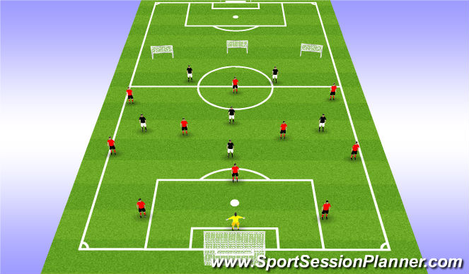 Football/Soccer Session Plan Drill (Colour): Screen 6
