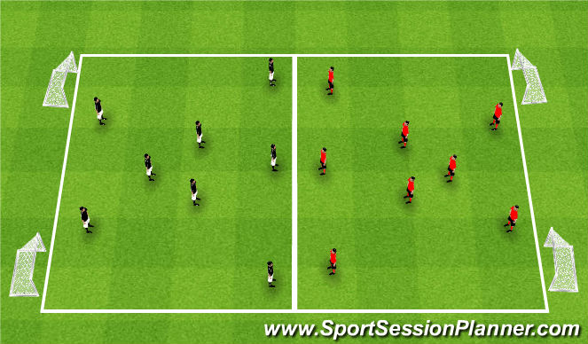 Football/Soccer Session Plan Drill (Colour): Screen 7