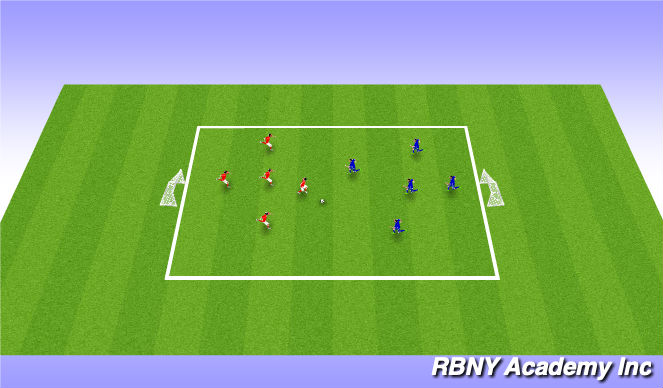 Football/Soccer Session Plan Drill (Colour): match
