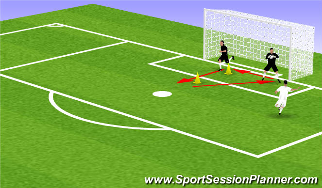 Football/Soccer Session Plan Drill (Colour): Screen 2