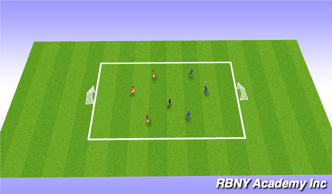 Football/Soccer Session Plan Drill (Colour): Match