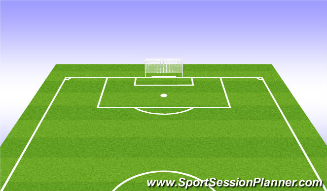 Football/Soccer Session Plan Drill (Colour): Shooting Competition