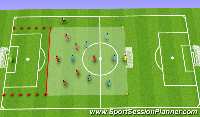 Football/Soccer Session Plan Drill (Colour): Screen 5