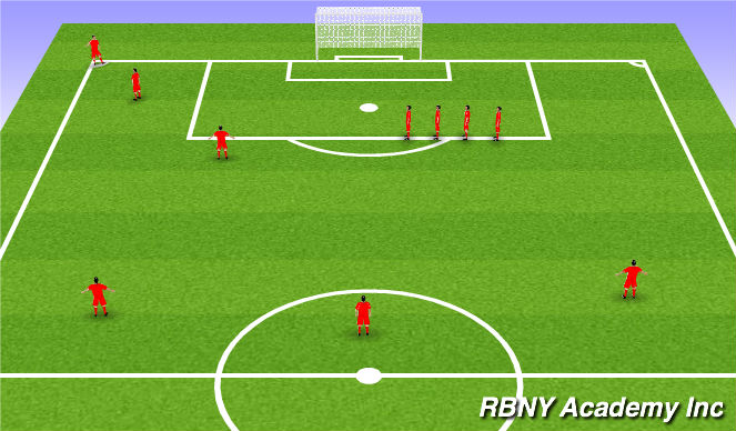 Football/Soccer Session Plan Drill (Colour): Stack