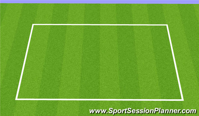 Football/Soccer Session Plan Drill (Colour): Knockout