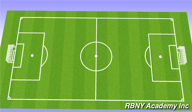 Football/Soccer Session Plan Drill (Colour): unrestricted scrimmage