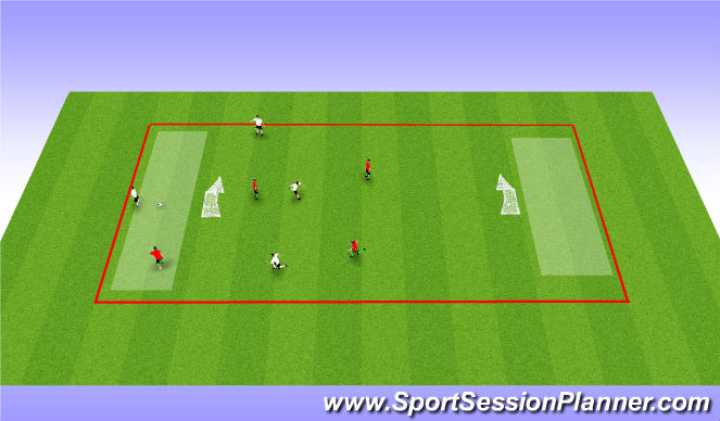 Football/Soccer Session Plan Drill (Colour): soccer Hockey