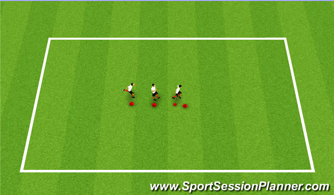 Fútbol Ejercicio del Plan de Sesiones (Color): Team Building I