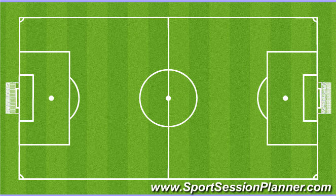 Football/Soccer Session Plan Drill (Colour): phase4