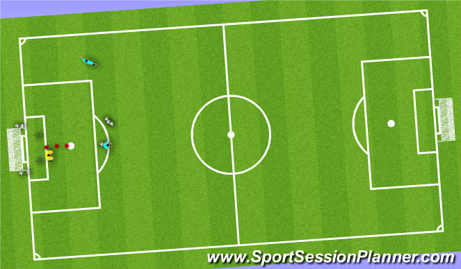 Fútbol Ejercicio del Plan de Sesiones (Color): Animation 2