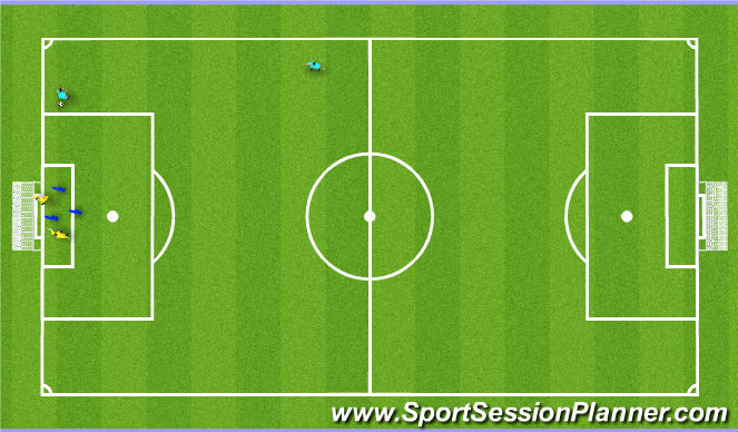 Fútbol Ejercicio del Plan de Sesiones (Color): Animation 3