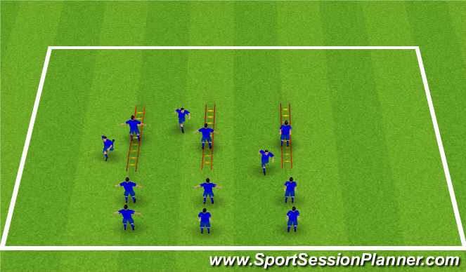 Football/Soccer Session Plan Drill (Colour): Screen 2