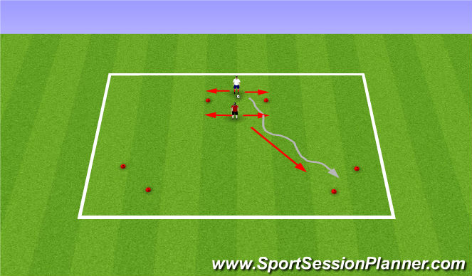 Football/Soccer Session Plan Drill (Colour): August 14th BU8's ADP