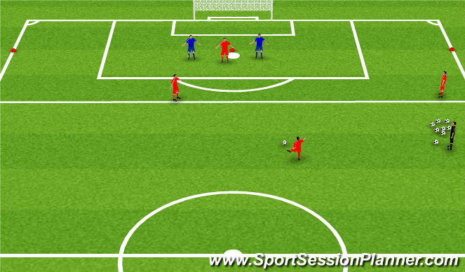 Football/Soccer Session Plan Drill (Colour): Analytical Game