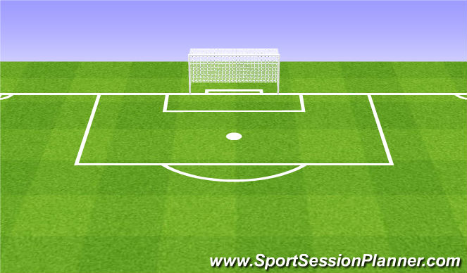 Football/Soccer Session Plan Drill (Colour): Scrimmage