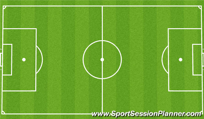 Football/Soccer Session Plan Drill (Colour): 比赛