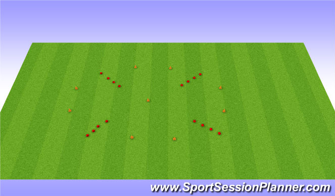 Football/Soccer Session Plan Drill (Colour): Screen 1