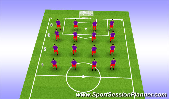 Football/Soccer Session Plan Drill (Colour): Screen 3