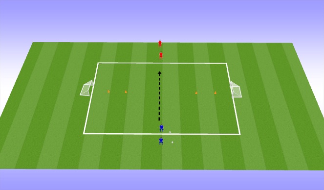 Football/Soccer Session Plan Drill (Colour): Screen 3