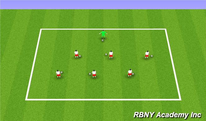 Football/Soccer Session Plan Drill (Colour): Super Heroes in Training