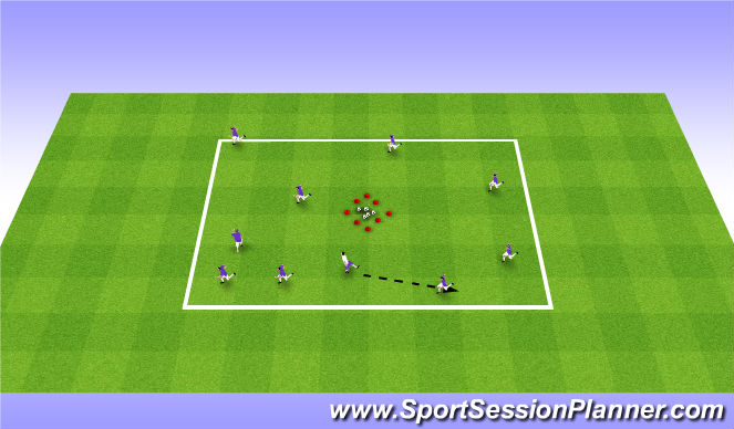 Football/Soccer Session Plan Drill (Colour): Transformers
