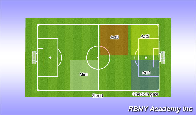 Football/Soccer Session Plan Drill (Colour): Verona Field