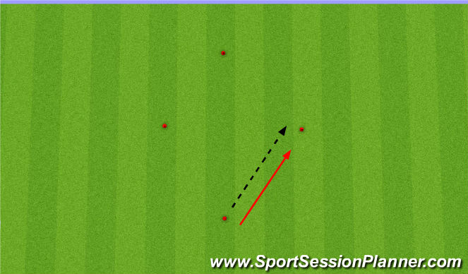 Football/Soccer Session Plan Drill (Colour): Diamond Passing