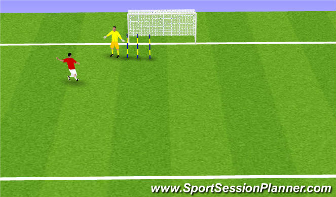 Football/Soccer Session Plan Drill (Colour): Screen 1