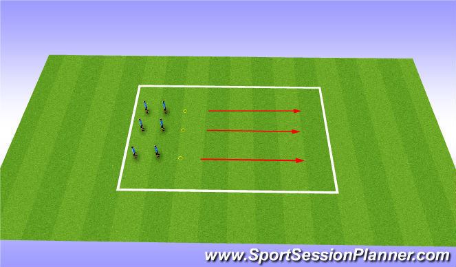 Football/Soccer Session Plan Drill (Colour): 3