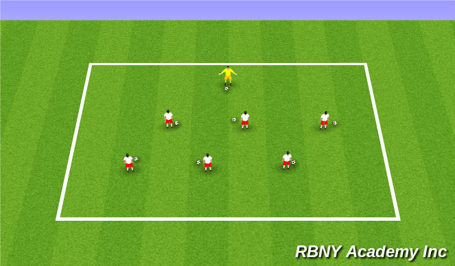 Football/Soccer Session Plan Drill (Colour): I can do this, can you?
