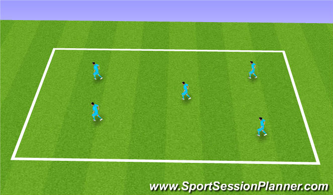 Football/Soccer Session Plan Drill (Colour): Screen 1